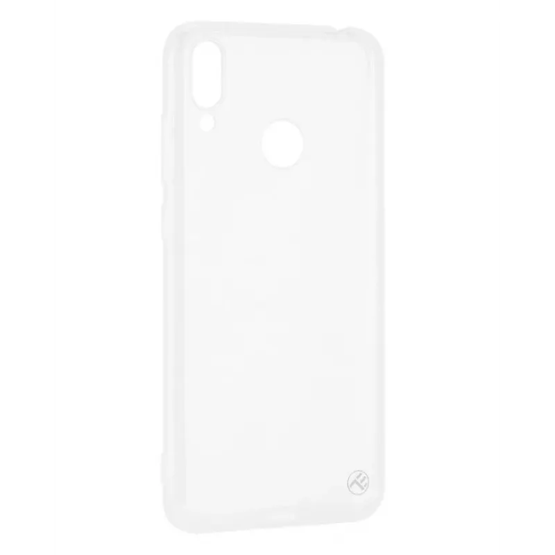 Caurspīdīgs silikona vāciņš Huawei Y9 2019, Tellur