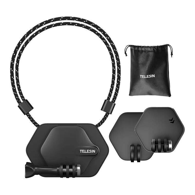 Telesin magnētiskais ātrās montāžas komplekts TE-MMK-001 sporta kamerām