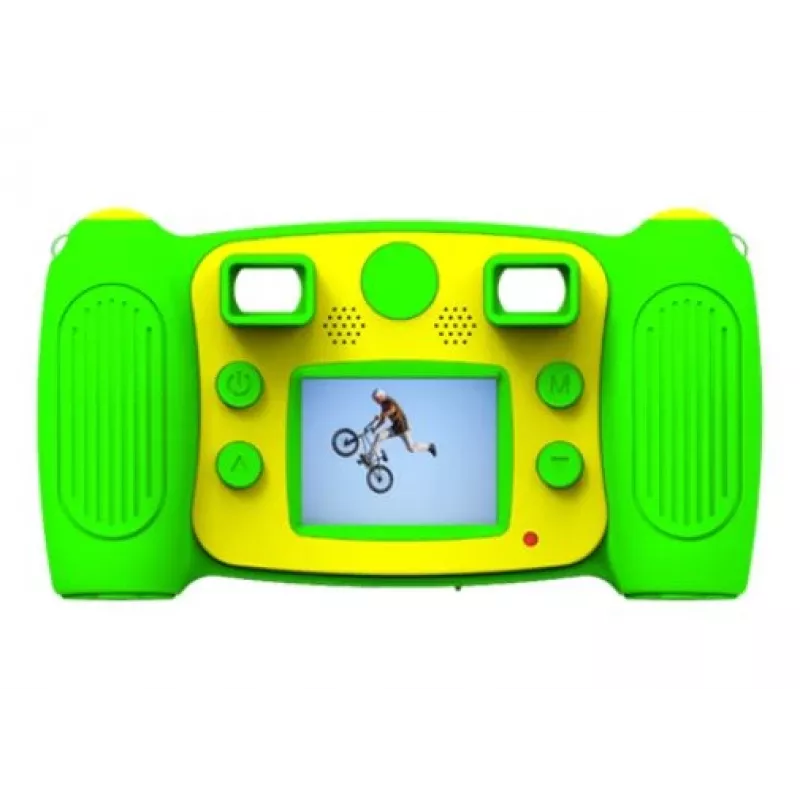 Denver KCA-1320B bērnu digitālā kamera, Full HD, 2" TFT, zaļa