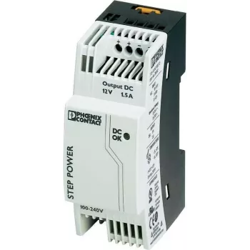 Phoenix STEP-PS/1AC/12DC/1.5 Barošanas bloks 18 W Melns - Balts (2868567)