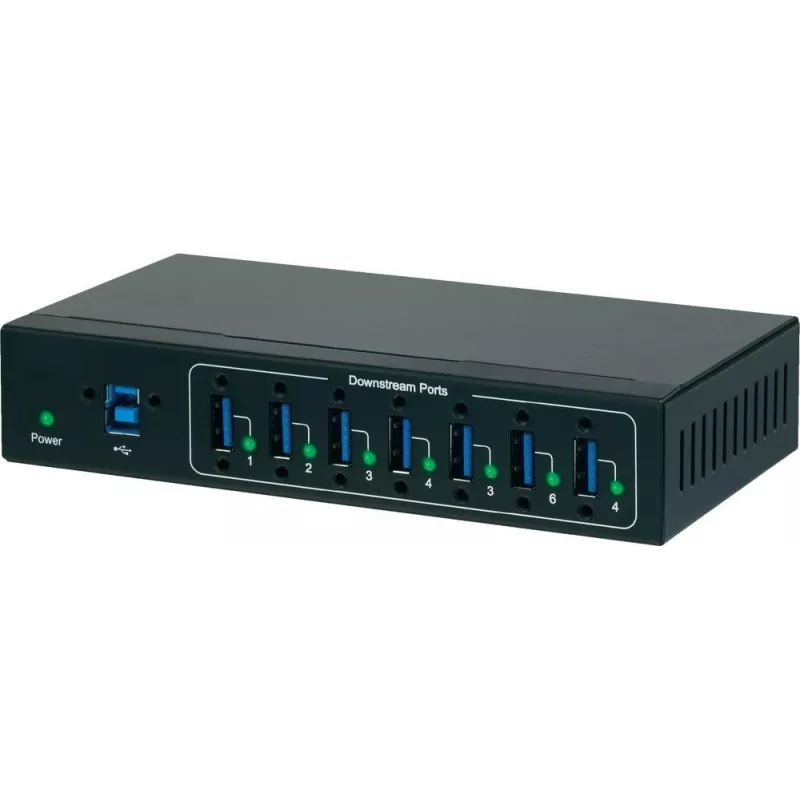 USB 3.2 Gen 1 Type-B kabelis Renkforce RF-3513012 5 Mbit/s, 5 m, melns