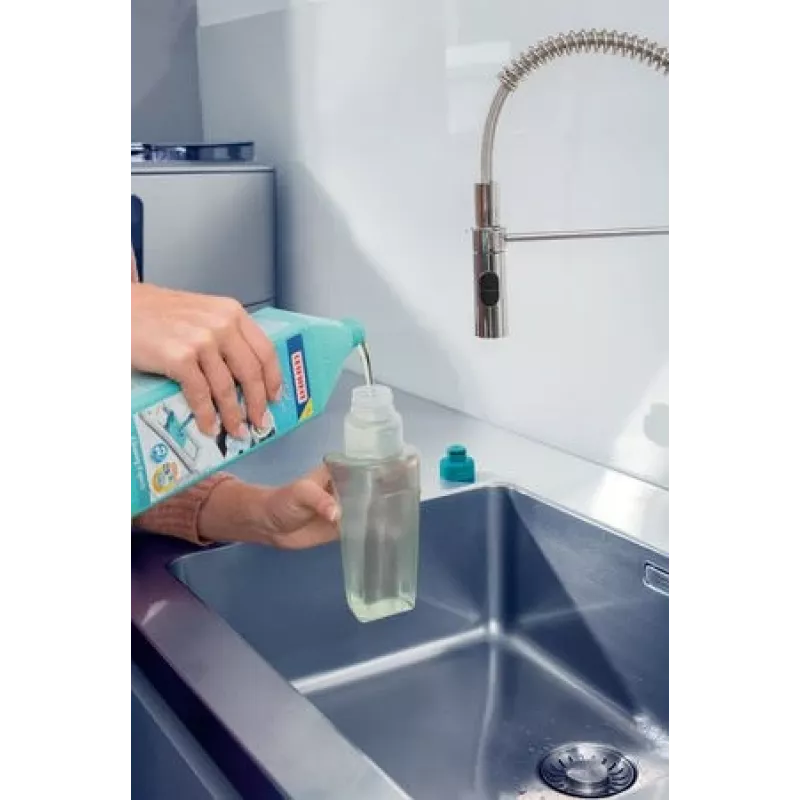 Leifheit Easy Spray XL mops Microfibre Dry&wet Mikrošķiedra Zaļš, Balts
