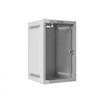Sienas stiprinājuma rāmis LANBERG WF10-2309-10S 9U, 280×310×469 mm, 20 kg ietilpība, pelēks