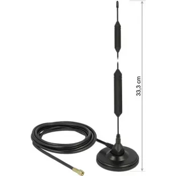 Omnivirziena antena DeLOCK 12418 SMA 5 dBi 0.824-1.99 GHz