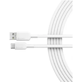 ALOGIC Elements Pro USB kabelis - USB-C (vīr.) uz USB-A (vīr.) - USB 2.0 - 3 A - 1 m - Balts (ELPCA201-WH)