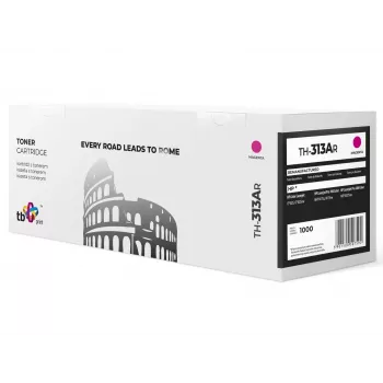 Tonera kasetne TB saderīga ar HP CE313A Magenta, 1000 lpp, atjaunota