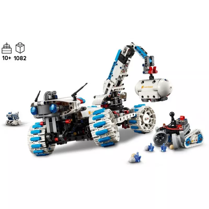 LEGO Technic 42211 Mēness roveris – būvēšanas komplekts, 1082 gab., modulāra konstrukcija, 130×310×190 mm