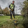 18V akumulatora trimmeris bez akumulatora un lādētāja