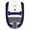 Slapjās un sausās tīrīšanas putekļsūcējs Bosch BWD 41740 AquaWash&Clean — 1700 W, 5 L tvertne, EPA filtrs, teleskopiskā caurule, 9 m rādiuss, violets