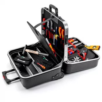 Knipex 00 21 41 mehāniķa instrumentu komplekts 63 instrumenti