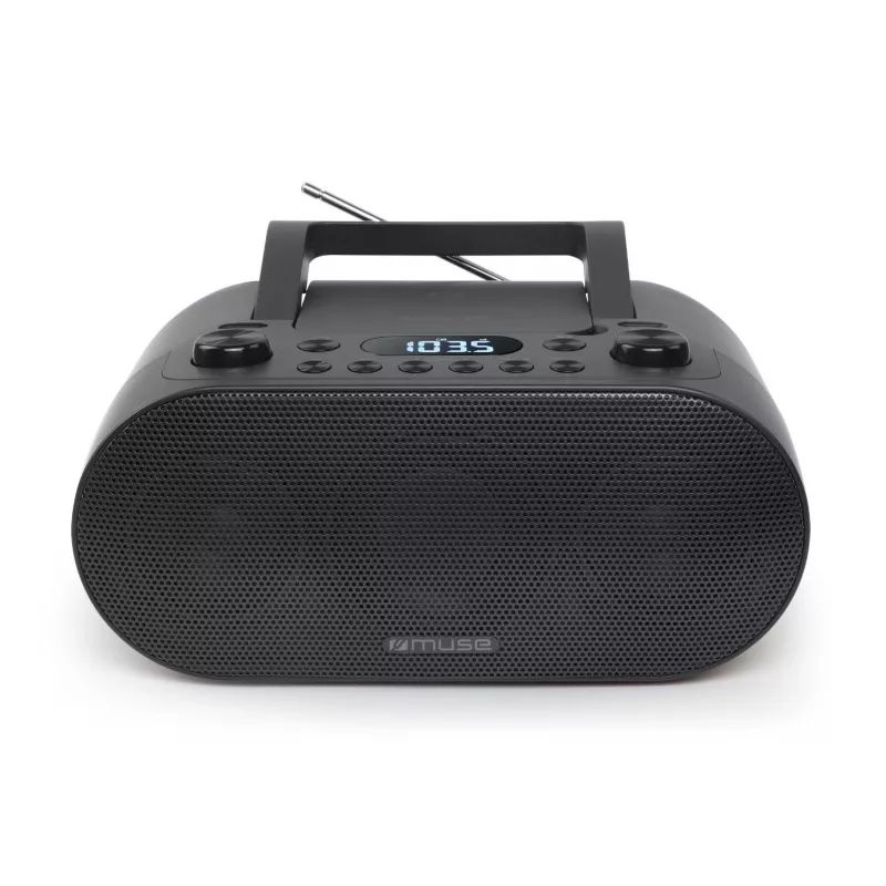 Muse M-35 BT | Pārnēsājams radio ar Bluetooth un USB portu, AUX ieeja, Melns