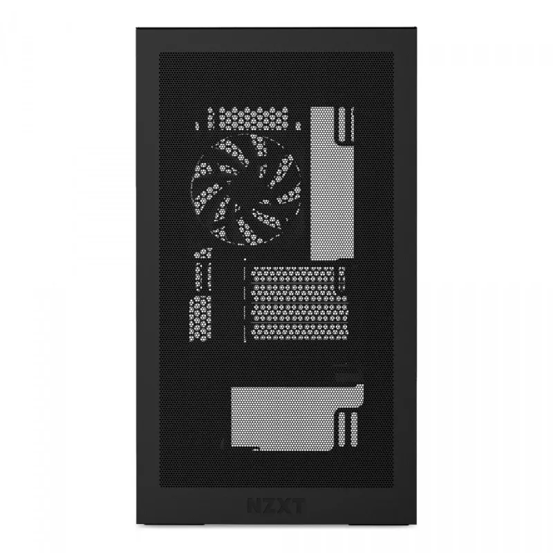 NZXT H3 Flow Micro ATX korpuss - Melns