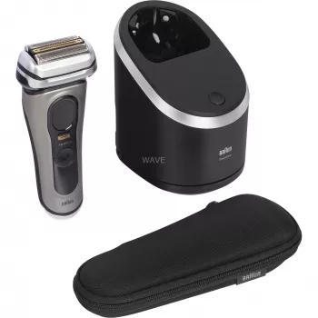 Braun Series 9 Pro+ 9565cc Slapjā/sausā skuveklis ar trimeri, metālisks