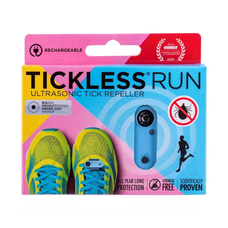 Tickless Run Blue ērču atbaidītājs cilvēkiem
