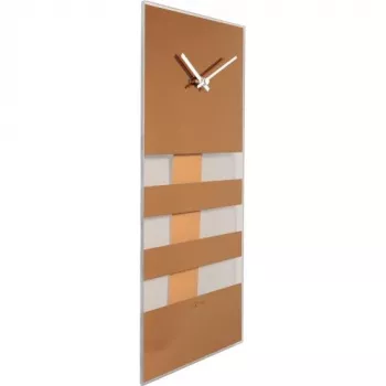 NeXtime Bold Stripes sienas pulkstenis 2855co, 38x19 cm, varš
