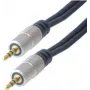 shiverpeaks sp-PROFESSIONAL Audio kabelis 10 m 3,5 mm Zils - Chrom (SP30812-10)