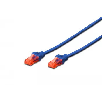 Tīkla kabelis Digitus CAT 6 U/UTP RJ-45 Cat6 0,25m Zils
