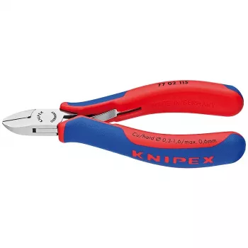 Knipex Electronics Diagonal 77 02 115 - Kabeļu griezējs - Tērauds (77 02 115)