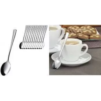 Esmeyer Stockholm espresso karote, 11,5 cm, nerūsējošais tērauds, sudraba krāsa