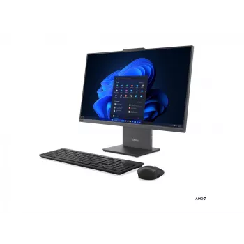 All-in-One PC Lenovo ThinkCentre neo 55a 24 Gen 6 Touch 23,8 collu FHD, AMD Ryzen 5 220, 16GB RAM, 512GB SSD, AMD Radeon 740M, Windows 11 Pro, angļu tastatūra, Luna Grey, 3 gadu garantija