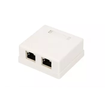 Virsmontāžas tīkla kontaktligzda Extralink EX.9649 — 2x RJ45 Cat5e STP