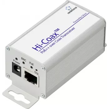 Renkforce RF-6861944 PoE++ pārraida signālu pa koaksiālo kabeli, diapazons līdz 300 m, 1 gab.