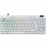 Logitech G PRO X TKL RAPID spēļu tastatūra - balta - US INT'L - USB - EMEA28i-935 - lineārie slēdži