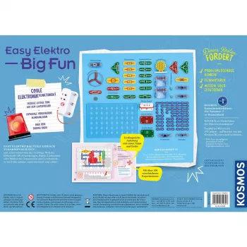 Kosmos Easy Elektro - Big Fun elektroniskais komplekts, Elektrība, 8 gadi, Daudzkrāsains