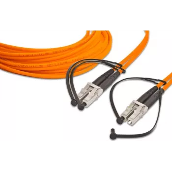 Lightwin LDP-50 LC-LC 10.0 OM2 optiskā šķiedra 10 m 2x LC oranžs