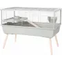 Būris ZOLUX Neolife 100 zaļš — koka būris maziem mājdzīvniekiem 990×760×540 mm, 15 mm stieņu atstatums