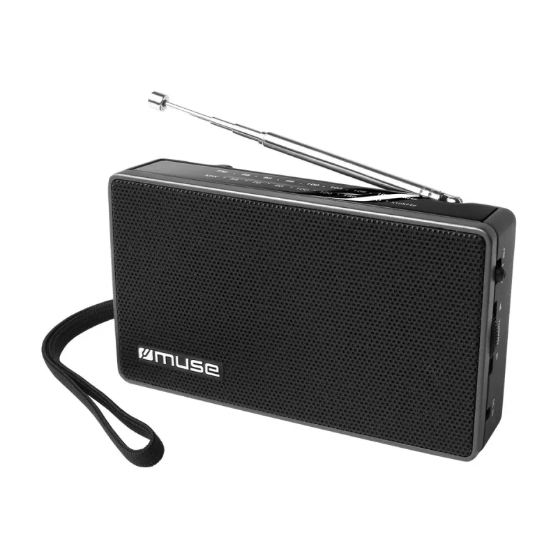 Muse M-030R | 2-joslu pārnēsājamais radio | Melns