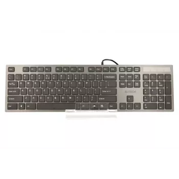 A4Tech KV-300H klaviatūra USB QWERTY Melna, Pelēka