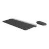 Bezvadu tastatūras un peles komplekts Logitech MK470 Slim Combo, grafīts