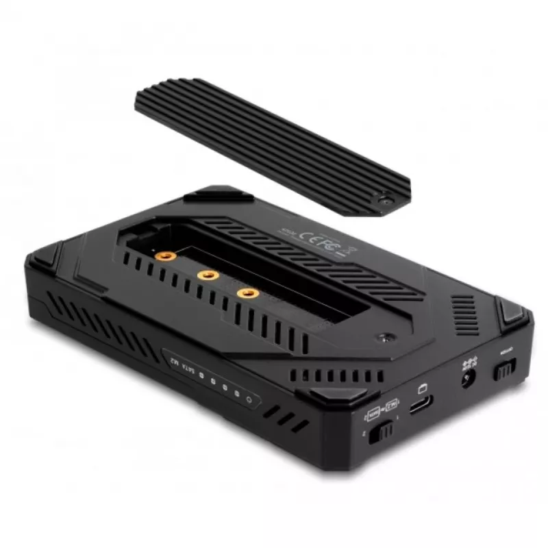 Ārējais korpuss HDD/SSD DeLOCK 42020 Melns 2,5 collu USB Type-C 10 Gbit/s