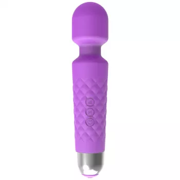 Klitorālais masieris Erolab Wand-M Purple, uzlādējams, ūdensizturīgs