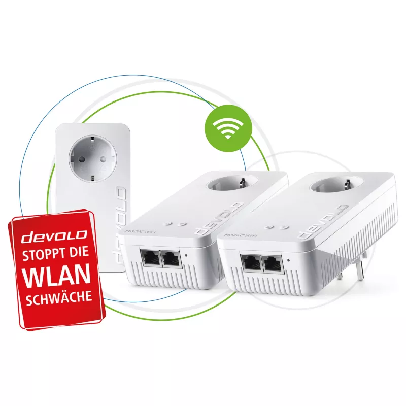 Devolo Magic 2 WiFi next Multiroom Kit, 3 adapteru komplekts
