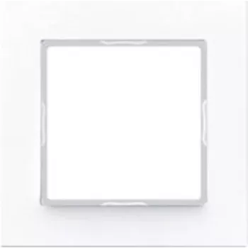 Slēdža pārsega plāksne JUNG AC 581 WW Balta, duroplasts, 84×84 mm