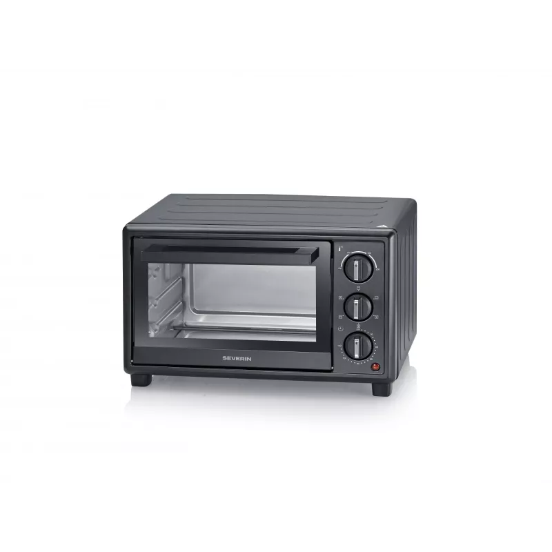 SEVERIN TO 2079 elektriskais galda cepeškrāsns – 20 L, 1600 W, melna