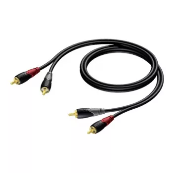 Kabelis 2X RCA/RCA vīriešu - 2X RCA/RCA vīriešu 1,5 m