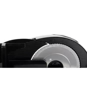 Elektriskais galda šķēlējs SMAPP 294.5 — 300 W, nerūsējošā tērauda asmens, biezums 1–15 mm, bērnu bloķētājs, balts