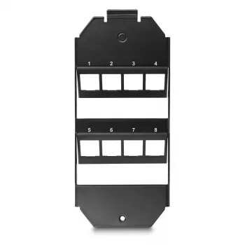 Montāžas komplekts DeLOCK 88062 Melns Metāls
