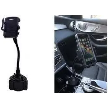 Cup Holder Smartphone Mount IWH 019265 — plastmasas telefona turētājs automašīnas krūzes turētājam