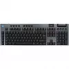 Logitech G G915 X LIGHTSPEED tastatūra Gaming USB RF Bezvadu Bluetooth AZERTY Franču Melna