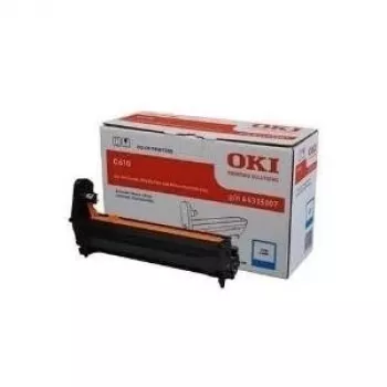 OKI 44315107 oriģinālā cilindra kasetne (ciāna) C610 printeriem
