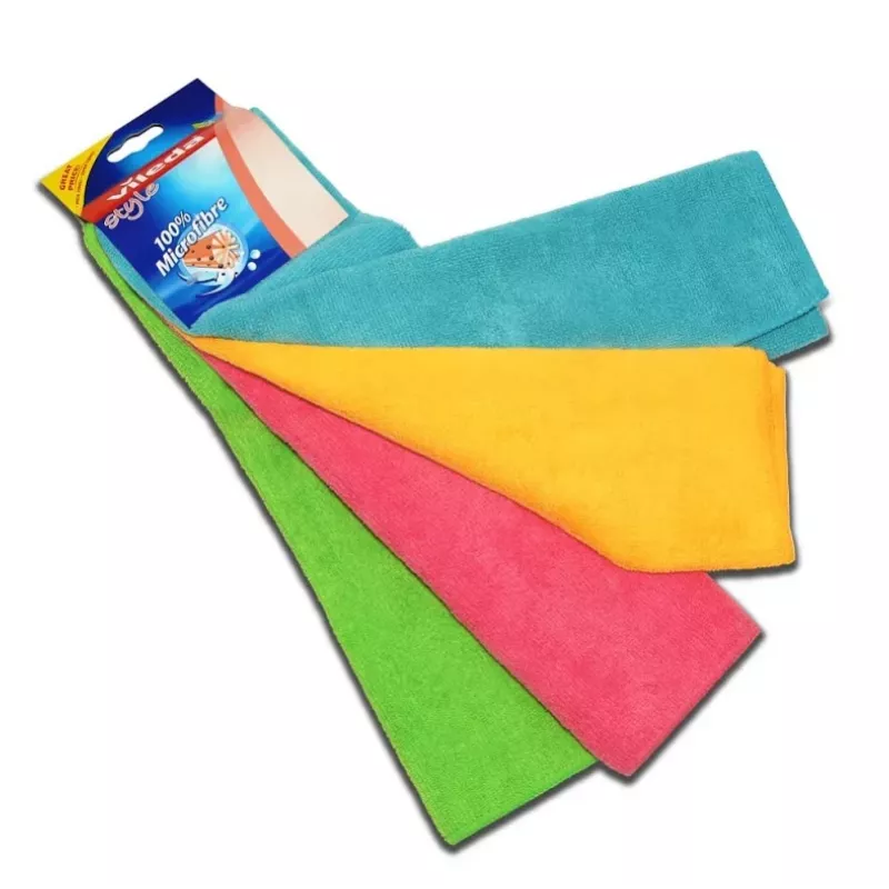 Tīrīšanas lupatiņa Vileda Microfibre Cloth Colors Extra Large 4 gab.