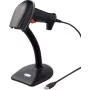 Renkforce 2D svītrkodu skeneris vadu 1D, 2D lāzera melns rokas skeneris USB (RF-3376032)