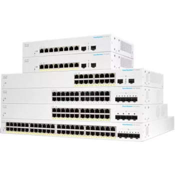 Cisco Business 220 Series CBS220-48P-4G - Slēdzis - viedais - 48 x 10/100/1000 (PoE+) + 4 x Gigabit SFP (augšupsaite) - stiprināms statīvā - PoE+ (382 W)