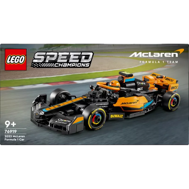 LEGO Speed Champions McLaren Formula 1 Auto 2023 Modelis 76919 komplekts