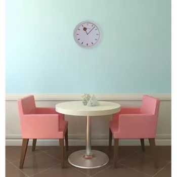NeXtime klok 3048 Color Change, Ø28 cm, sienas pulkstenis, balts/daudzkrāsains