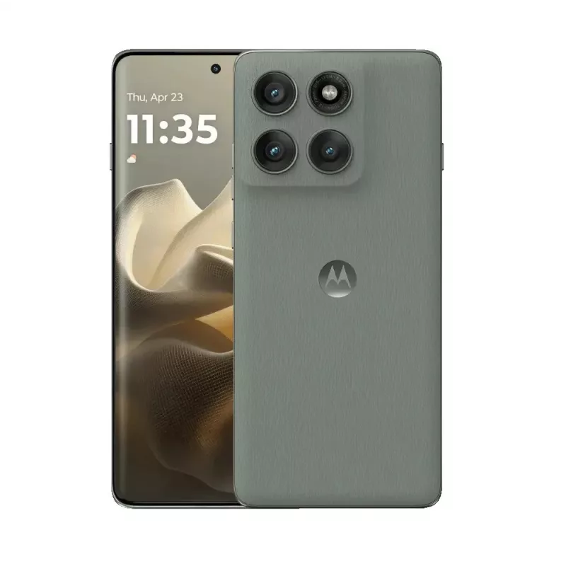 Motorola edge 60 pro (atjaunots) – 6,7 inch 5G viedtālrunis, 8 GB RAM, 256 GB, 6000 mAh, zaļš